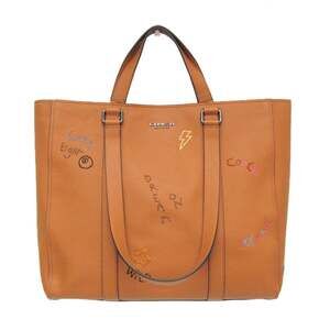 Coach Hudson Double Handle Tote C8158 Men's Leather Tote Bag Brown